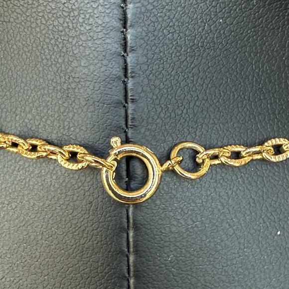 Vintage Twenty Dollar Coin Design Replica 1776 Gold Tone Pendant Necklace 24” - Picture 4 of 6